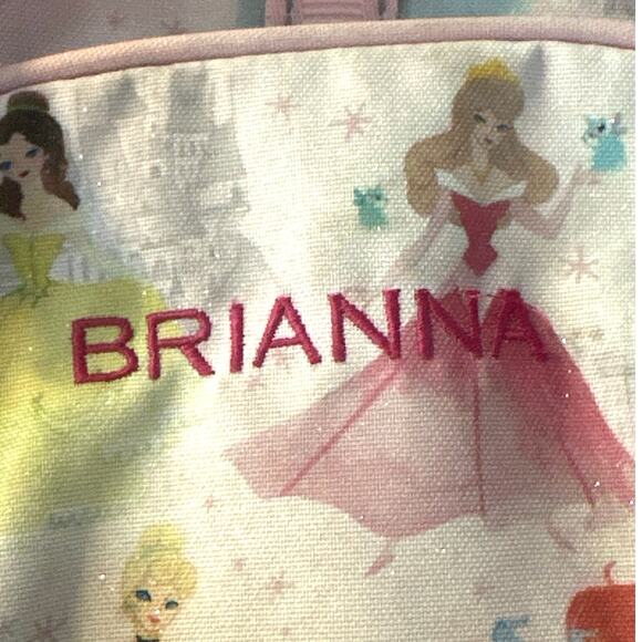Pottery Barn bookbag back pack  princesses school uniforms personalized Brianna - Picture 2 of 6